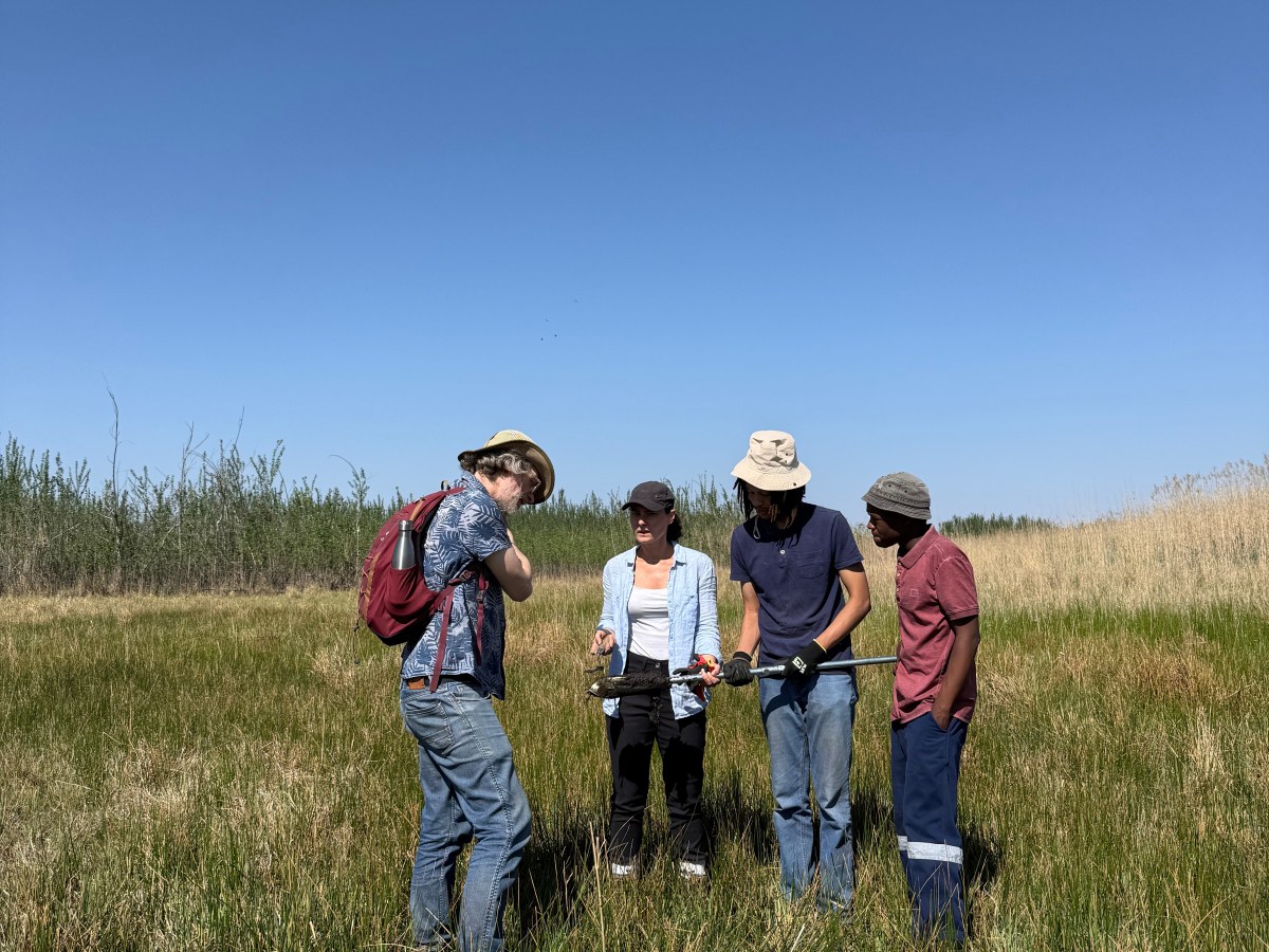 Fieldwork in South Africa takes place as part of the AGRI-DRY&nbsp;project